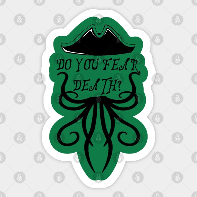 Do You Fear Death? Sticker by The Great Stories